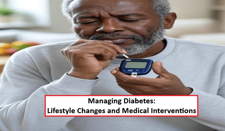 "Incorporate healthy eating, regular exercise, and medical check-ups to manage diabetes. Use tools like glucose monitors for better control."